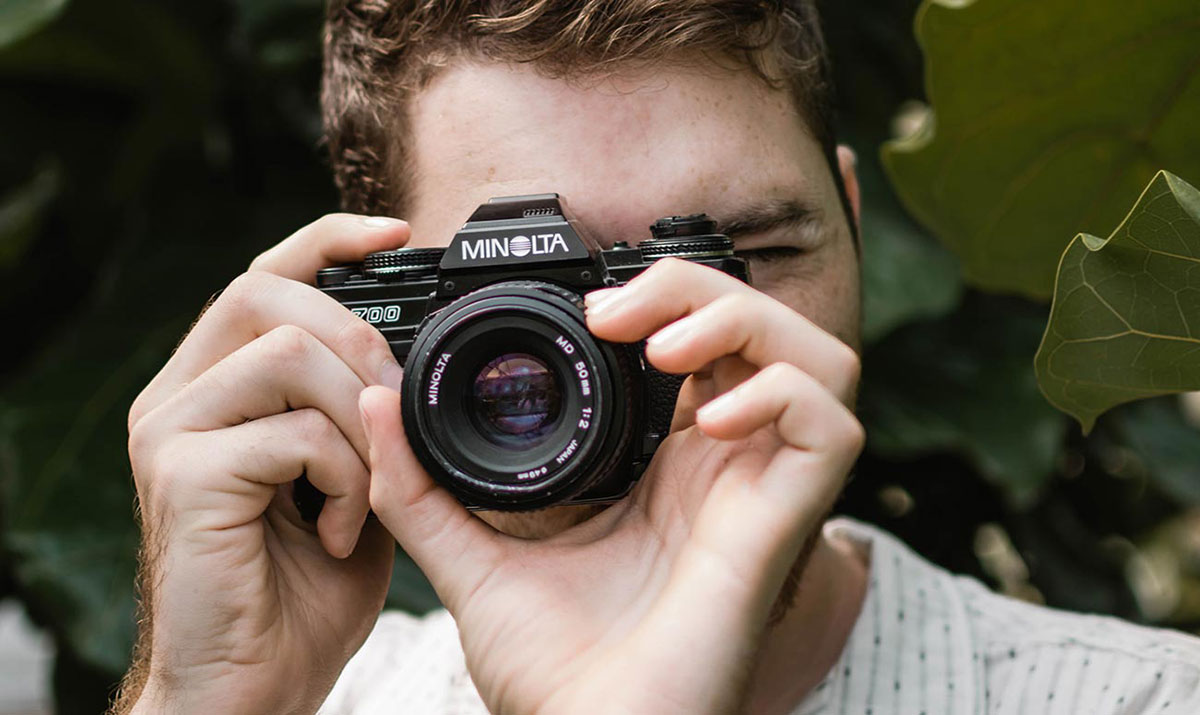 Professional wedding photographer capturing special moments