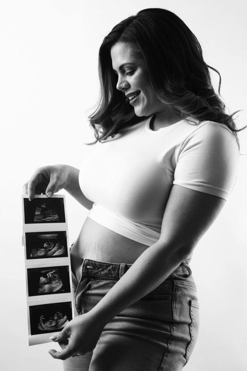 Bump to Baby Collection photoshoot capturing anticipation and arrival