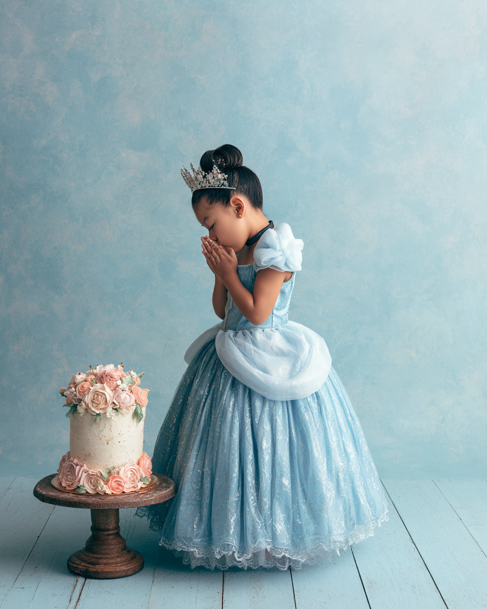 Princess Party Photoshoot - children in fairy-tale costumes